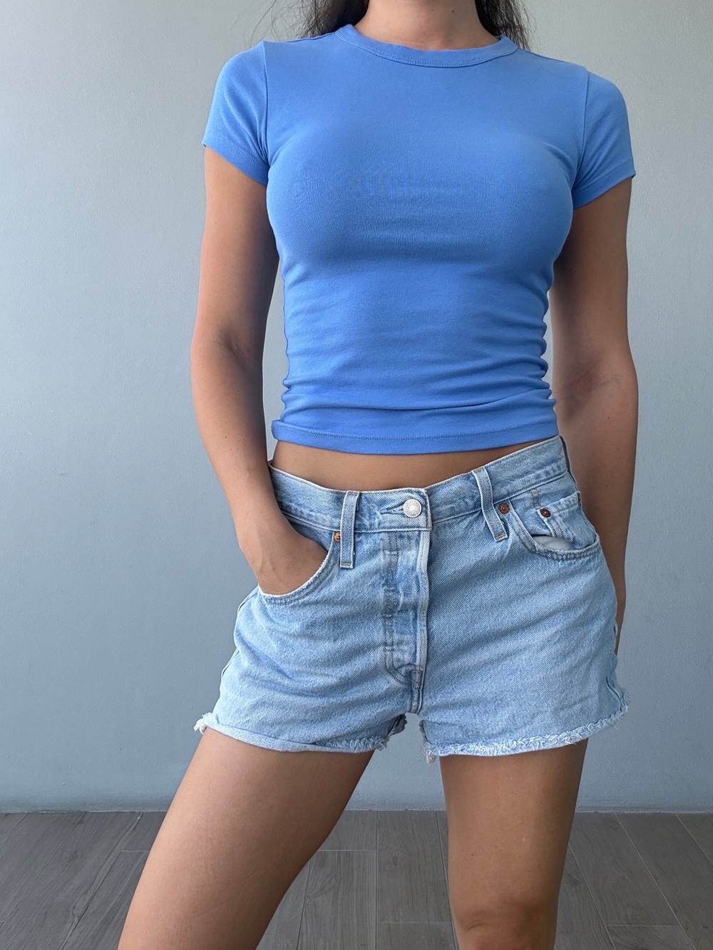 Levi’s denim shorts